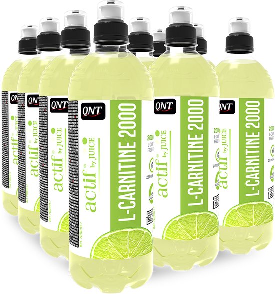 QNT L-Carnitine Drink 2000mg 12x700ml Lemon/Lime