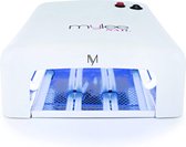 Mylee professionele UV-lamp 36 watt voor het drogen van gelnagellak - 120 seconden timer + 4 x 9 W gloeilampen met EU-stekker