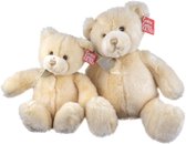 Pluchen beren - set van 2 stuks - 40 en 50 cm - kleur beige - Gund - Superzacht en hoge kwaliteit - knuffelbeer