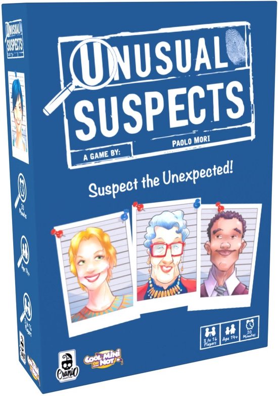 Boek: Unusual Suspects (EN), geschreven door Cranio Creations