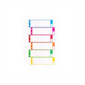 Modubooq™ - 6 blanco discbound tabbladverdelers - A5