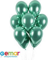 Ballons Gemar CHROME Vert 25 pièces