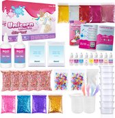 Allerion® - Allerion Unicorn Slijm Kit – Sensorisch Speelgoed – Complete set – Inclusief Uitgebreide Handleidingen