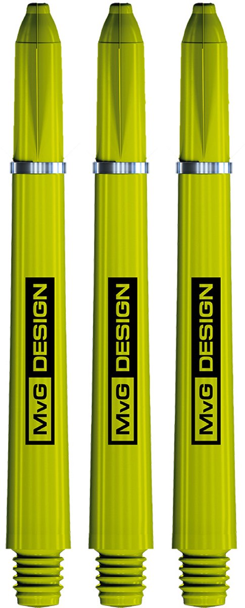 WINMAU - Michael van Gerwen MvG Medium Groen en Zwart - 1 set per verpakking (in totaal 3 Dart schachten) van Winmau — afbeelding 3