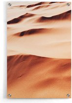 Walljar - Zandvlakte - Muurdecoratie - Plexiglas schilderij