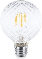 Groenovatie LED Filament Pine Globelamp - E27 Fitting - 4W - Warm Wit - Dimbaar