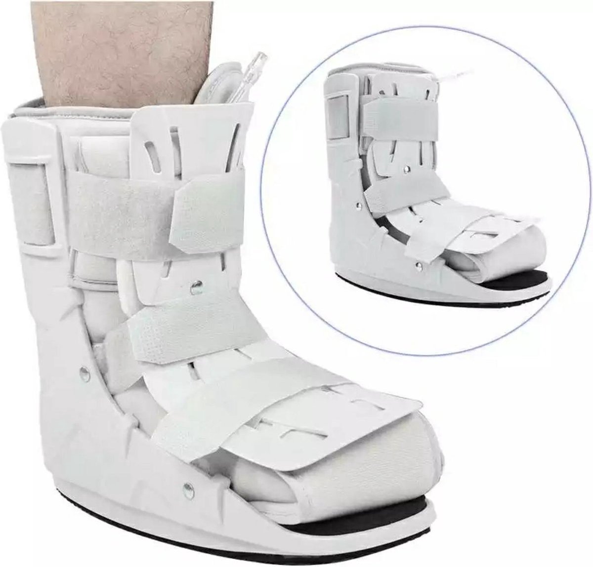 Ankle brace, voet brace, enkelbrace, enkel brace Maat S, boots, enkel ondersteuning, air walker, enkel brace, orthopedic enkelbrace.