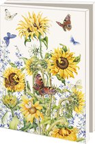Bekking & Blitz - Dossier de cartes de vœux - Set de cartes de vœux - Cartes d'art - Cartes de musée - 1 pièce - Y compris les enveloppes - Été - Summertime - Tournesols - Janneke Brinkman-Salentijn