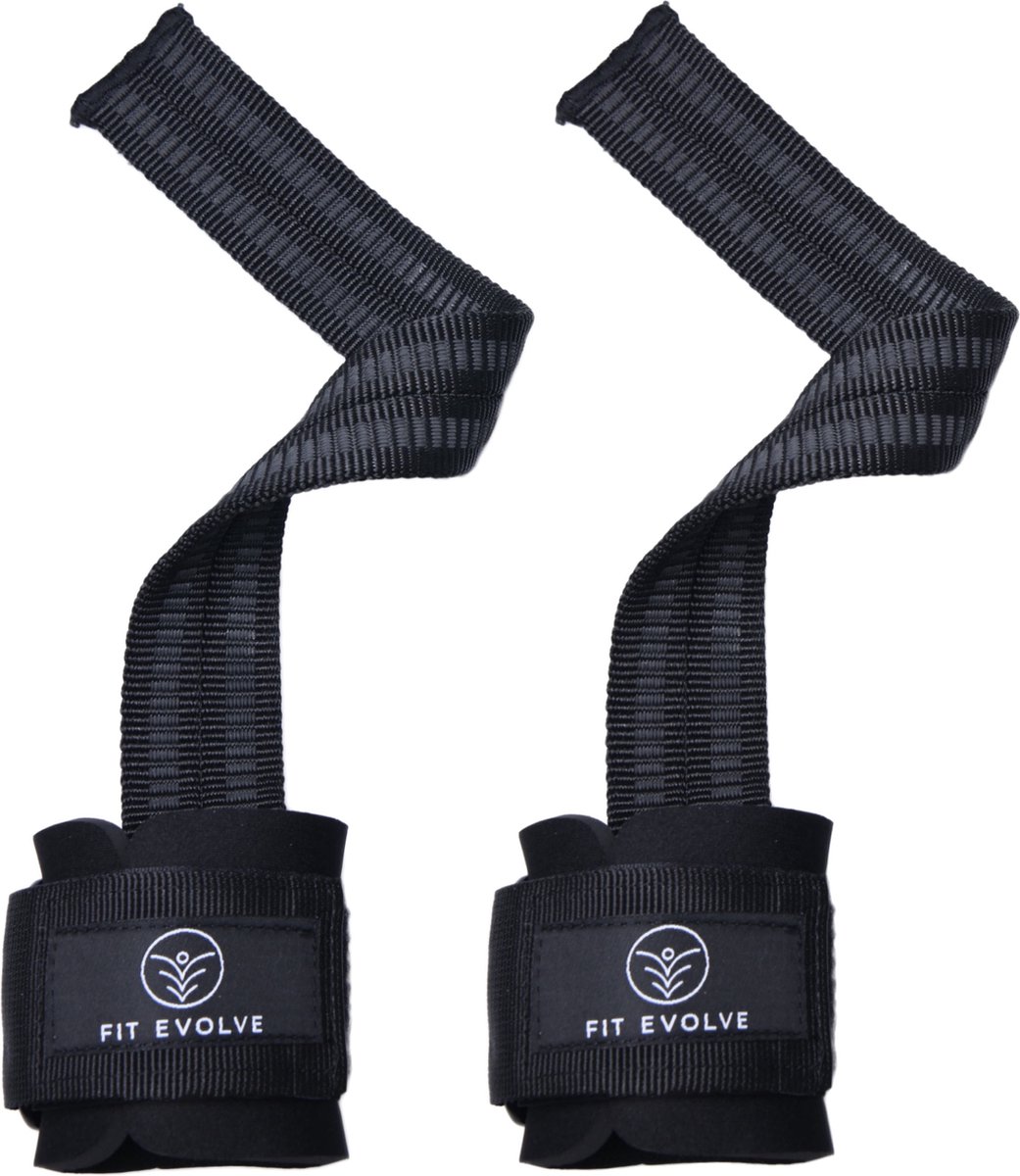 Fit Evolve Lifting Straps - Powerlifting straps - Wrist wraps - Gym straps - Lifting grips - Lifting belt