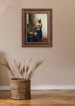 Poster Het Melkmeisje  - 40x50cm - Premium Museumkwaliteit - Uit Eigen Studio HYPED.®