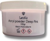 Lenks Acrylpoeder Deep Pink - 150gr - Voordeelverpakking - Hoge Kwaliteit