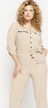 LOLALIZA Jumpsuit - Beige - Maat 42