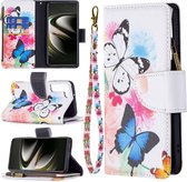 Fonu compatible avec Samsung S22 Plus Wallet Étui  -  Papillon