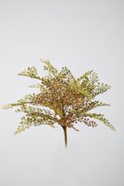 Kunsttak - Adiantum- topkwaliteit decoratie - 2 stuks - zijden tak - groen - 53 cm hoog