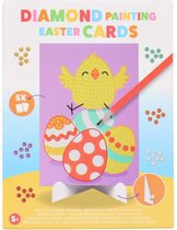 Diamond Painting paasdagen 5 kaarten klein 10.5 cm x 15 cm / easter cards