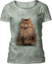 Ladies T-shirt Longhair Persian M