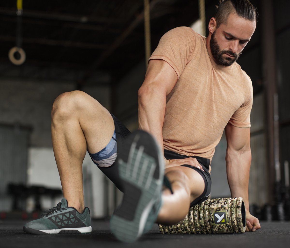 TriggerPoint - The Grid 1.0 Foam Roller - 33cm - Camo - Schuim - Massage Roller - Yoga - Pilates - Fitness thumbnail 4