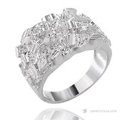 Juwelier Zwartevalk ZILVEREN (GERHODINEERD) PIET PIET RING 21.278/19¼