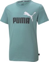 PUMA Essentials+ 2 Col Logo Jongens T-Shirt - Maat 140