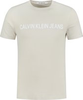 Calvin Klein Institutional Logo T-shirt Mannen - Maat M