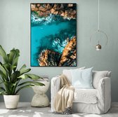 Poster Cliff ² - Plexiglas - Meerdere Afmetingen & Prijzen | Wanddecoratie - Interieur - Art - Wonen - Schilderij - Kunst