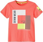 Name it t-shirt jongens - oranje - NKMdanso - maat 122/128