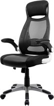 Luxiqo® Bureaustoel - Burostoel -  Bureaustoel met Nekkussen & Verstelbaar Rugkussen - Verstelbare Zithoogte - Lumbar Support - Zwart