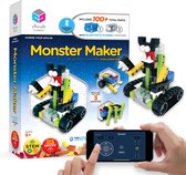 Circuit Cubes Monster Maker - Robot Bouwpakket - Bouw Je Eigen Robot - Mobiliseer je LEGO-Auto - Bluetooth Control