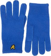 Lyle And Scott  Racked Geribbeld Handschoenen Kobaltblauw Unisex One Size