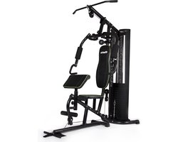 VirtuFit Krachtstation Homegym KH100 - Zwart - Full-Body Work-out - Eenvoudig om te Bouwen - Geschikt voor alle Niveaus - Home Gym - Krachtstations - Krachtstation met Gewichten