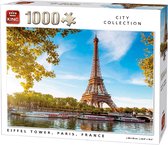 Puzzle Eiffel Tower, Paris, France - 1000 Pieces - King