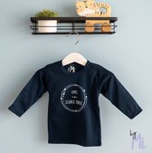 ByMi|Shirt Opa's schatje patatje "Navy" lange mouw maat 56 | cadeau oma | aankondiging | kinderen | babykleding | fashion | kids | Gepersonaliseerd