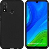 Siliconen Backcover Hoesje Huawei P Smart 2020 Zwart - Telefoonhoesje - Smartphonehoesje - Zonder Screen Protector