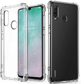 Crystal Backcase Transparant Shockproof Hoesje Huawei P30 Lite Transparant - Telefoonhoesje - Smartphonehoesje