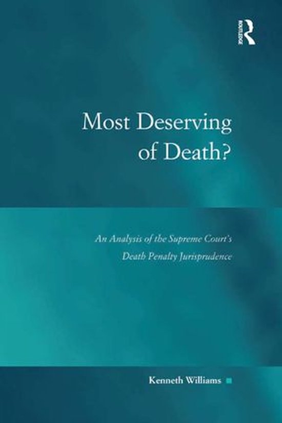 Most Deserving of Death? - cover