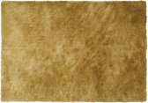 OZAIA Shaggy tapijt GLITTER - 120 x 170 cm - Goudkleurig L 170 cm x H 4 cm x D 120 cm