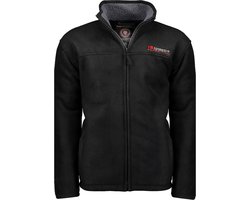 Fleece Vest Teddy Gevoerd Heren Zwart Geographical Norway - M