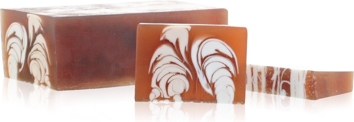 Handgemaakte Zeepbar - Amandel - 1.2kg - Douchemiddel - Handzeep - 24x8x6.2cm