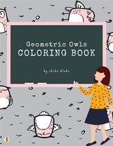 Geometric Owls Coloring Book for Teens (Printable Version)