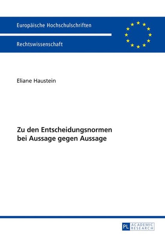 Europaeische Hochschulschriften Recht 5920 - Zu den Entschei ... - cover