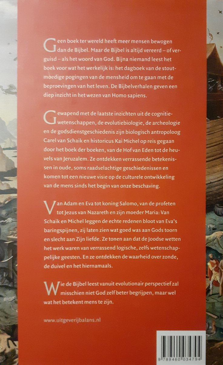 Het oerboek van de mens - back cover