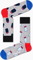 Happy Socks Salt and Pepper - Sokken Dames - Grijs - Maat 36-40