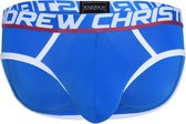 Andrew Christian - Active Shape Slip Blauw - Maat S - Bubble Butt Shaping Pads - Herenondergoed - Mannen onderbroek met vulling - Corrigerend ondergoed