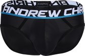 Andrew Christian - Active Shape Slip Zwart - Maat M - Bubble Butt Shaping Pads - Herenondergoed - Mannen onderbroek met vulling - Corrigerend ondergoed