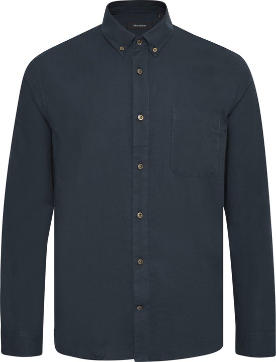 Matinique Overhemd - Slim Fit - Blauw