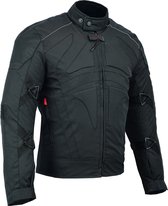 BULLDT - Motorjas Textiel - Cordura - Zwart - Waterdicht - Maat M