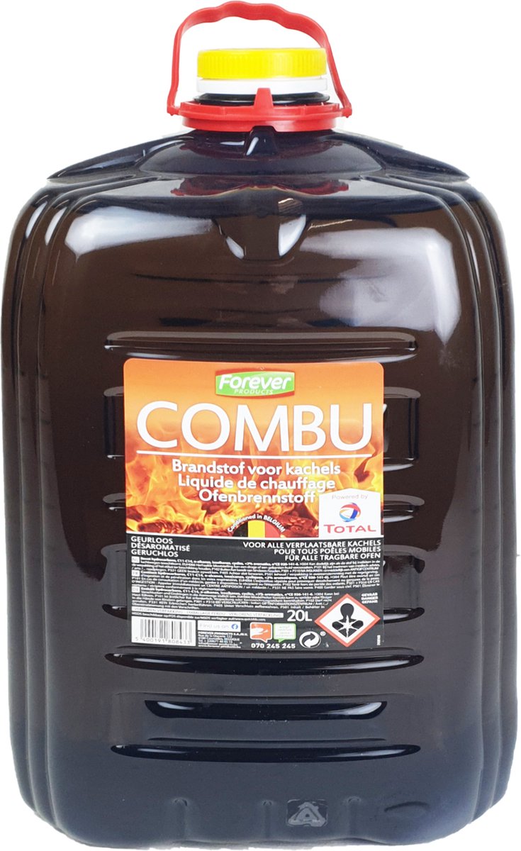 COMBU Extra Zuivere Petroleum 20 Liter – Geurloos - geschikt voor alle  Petroleumkachels | bol.com
