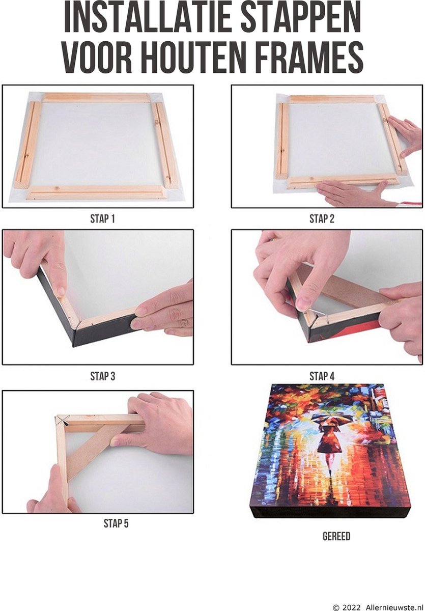 2x HOUTEN SCHILDERGROND 50x50 cm | Natuurlijk berkenhout | Diepte 3,8 cm | Schilderbord, houten schildergrond, houten canvas van berken, frame om te schilderen, doe-het-zelf knutselen, DIY