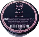 Acryl - white - 50 gr | B&N - acrylpoeder