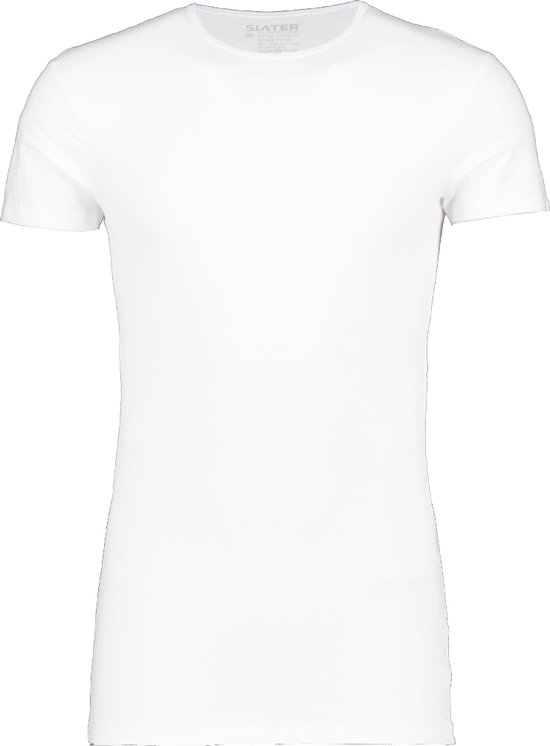 Essentials T-Shirt Col Rond à Manches Courtes Coupe Ajustée Homme,  Lot de 2 : : Mode